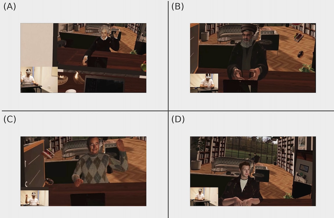 VR内でアインシュタインになると起こった「心理変化」とはの画像 2/3