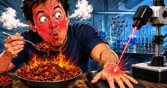激辛料理を食べると体の「強い痛み」が和らぐ、人体実験で判明の画像 1/1