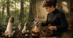 「男性器そっくりのキノコを燃やす」ダーウィンの娘の趣味が奇妙すぎたの画像 1/4