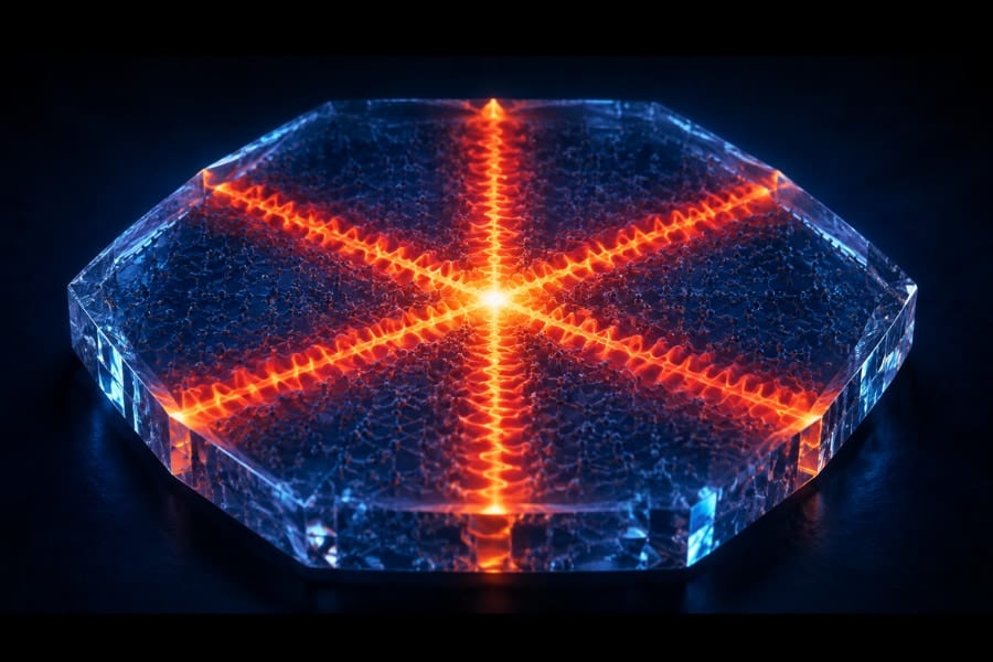 熱が「量子的な波」として光のように直進する現象を室温で初観測
