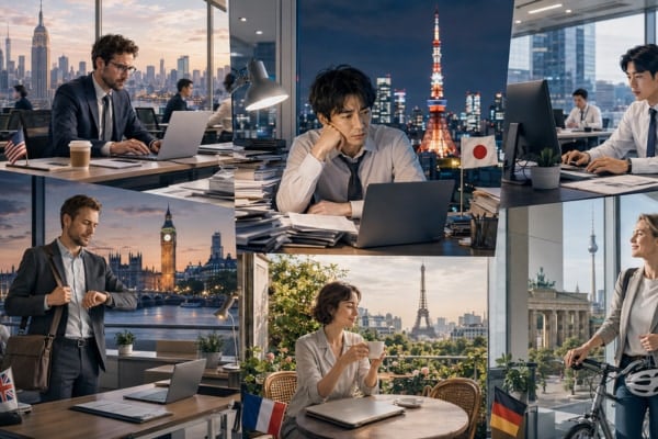 日本人は本当に「働きすぎ」なのか？ 主要国との比較で見える問題