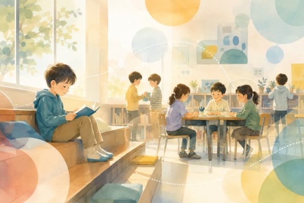 一人が好きだけど友達がいる子と、ほんとに孤独な子の違い