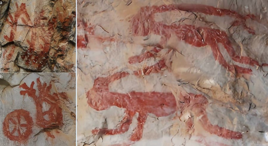 2000年前の古代人の絵から「ヒトの血」を検出──出産した女性の血だった可能性