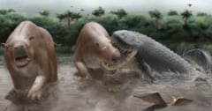大型哺乳類を食らう「怪物級のワニ」が太古の地球にいたの画像 1/3