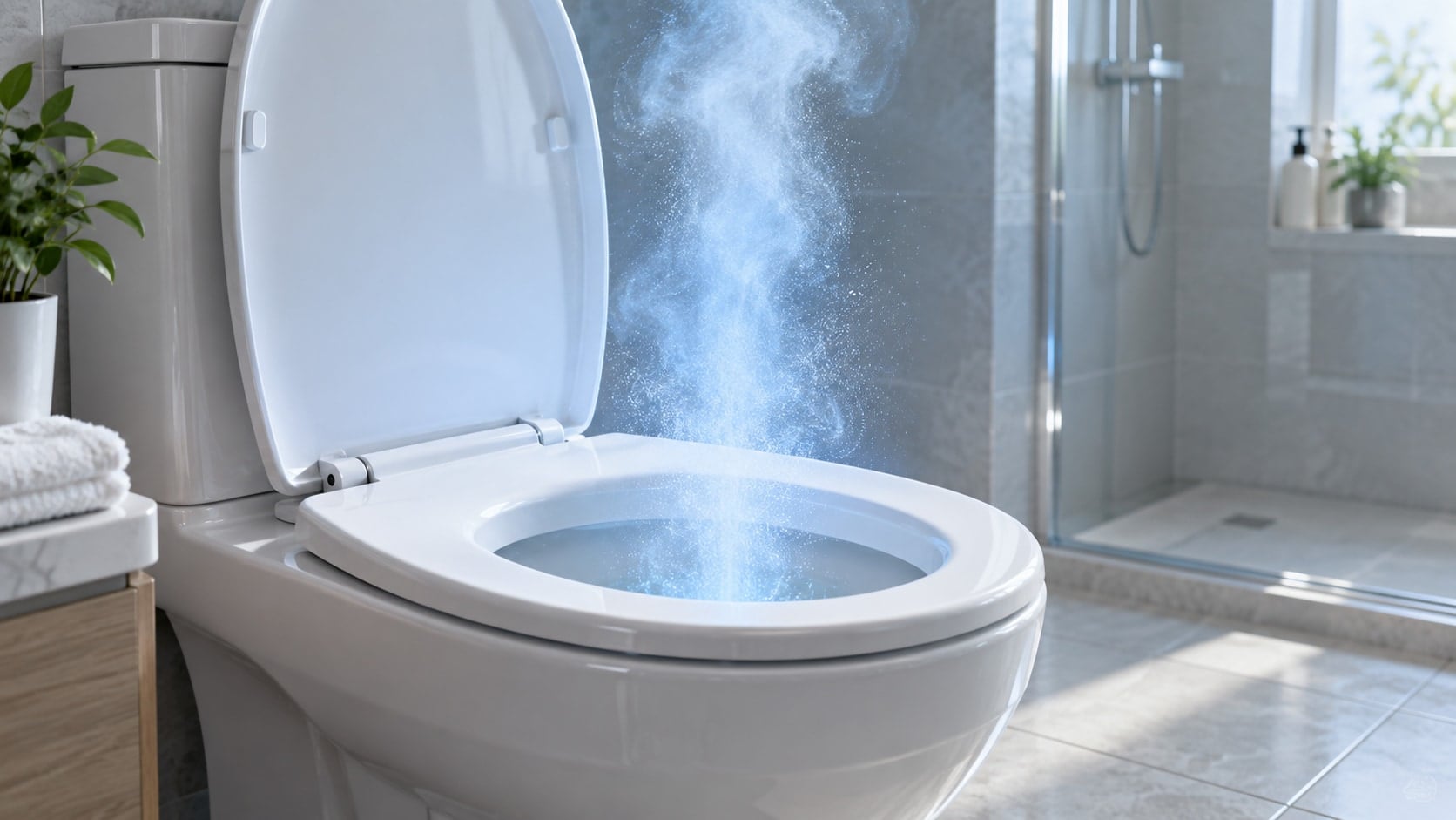 トイレの水を流すと菌が「息をする高さ」まで舞い上がると判明