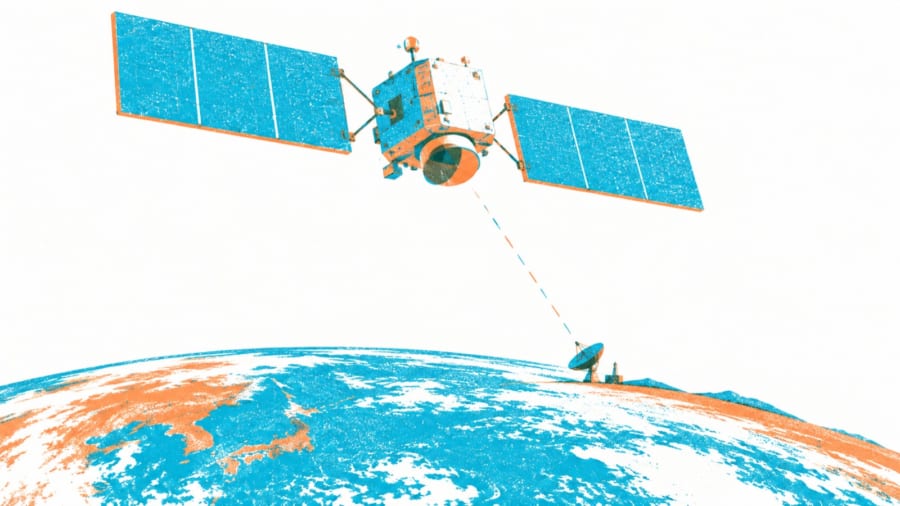 人工衛星を悩ませる「データの渋滞」