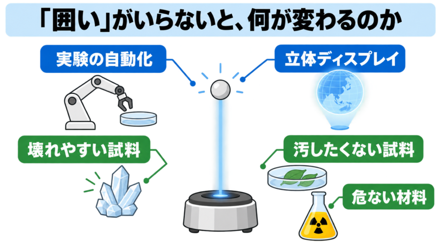 「囲い」がいらないと、何が変わるのか