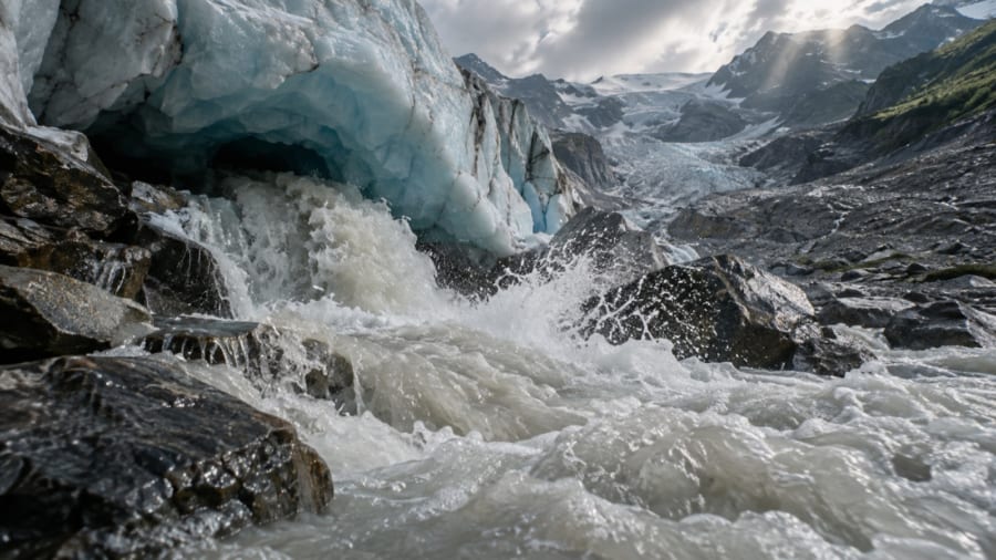 5年で2割近くが消えたスイスの氷河