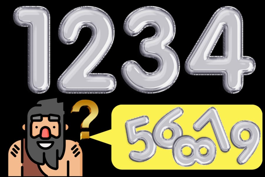 言語がないと人間は「4」までしか数えられない