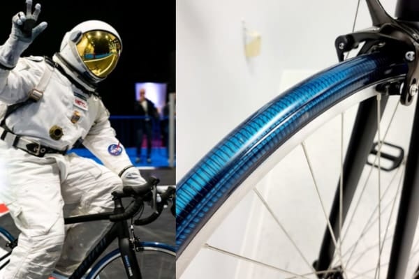 自転車の寿命まで交換必要なし！NASAの技術を応用した「パンクしないタイヤ」