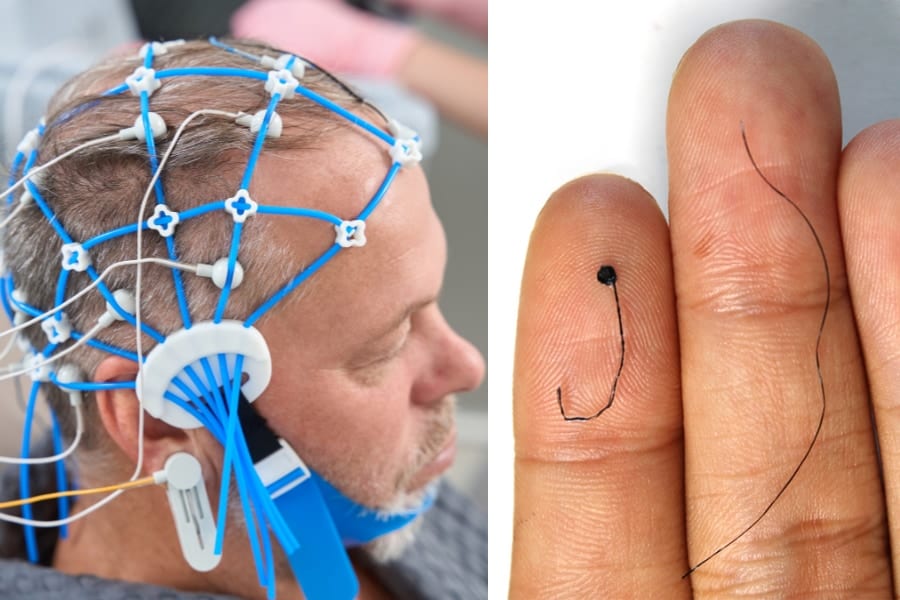 脳波検査の常識を覆す「髪の毛」みたいな極細電極が開発される