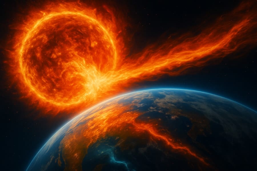 地球はBC12350に「史上最強の太陽嵐」に襲われていたと判明！