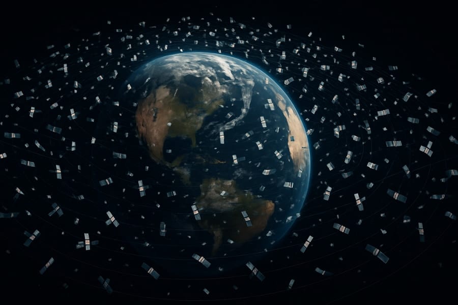 地球を周回している「人工衛星の数」は今どれくらい？