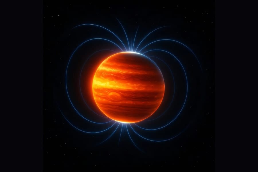 地球2000個分！木星はかつて今の2倍大きく、磁場も50倍強かった