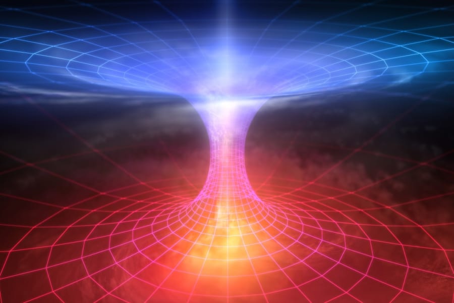 ミニ宇宙を縫い合わせる――“終末世界”ワームホール理論が発表