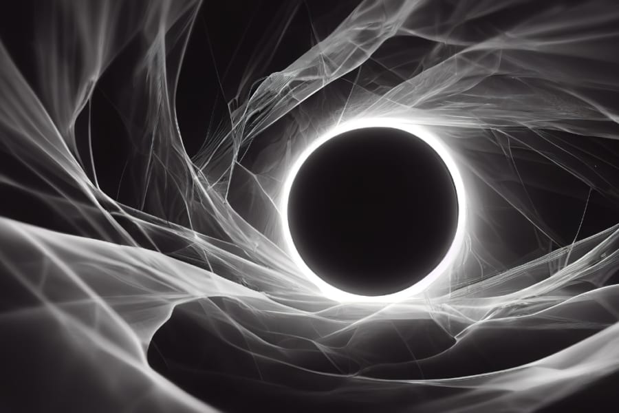 私たちの宇宙は巨大ブラックホールの中で「跳ね返り爆発」で生まれた