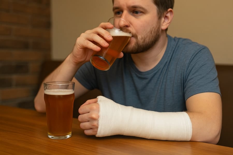 ケガの治療中に「飲酒すべきでない」5つの科学的理由