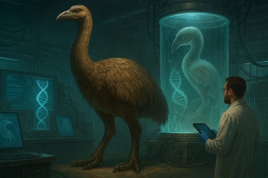 絶滅鳥モアの復活プロジェクト始動、ロード・オブ・ザ・リング監督が参加