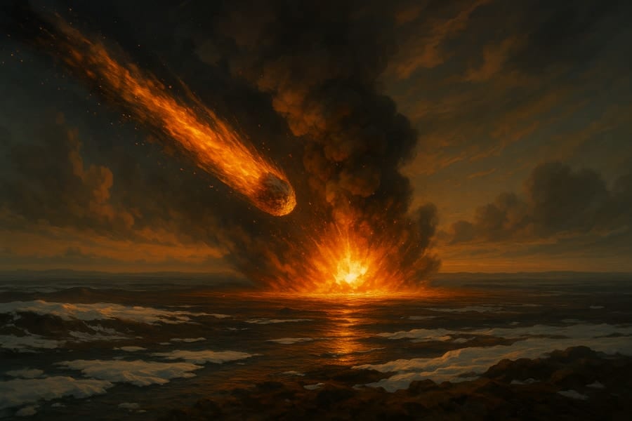 約1万2800年前の「地球を変えた彗星爆発」の証拠を発見