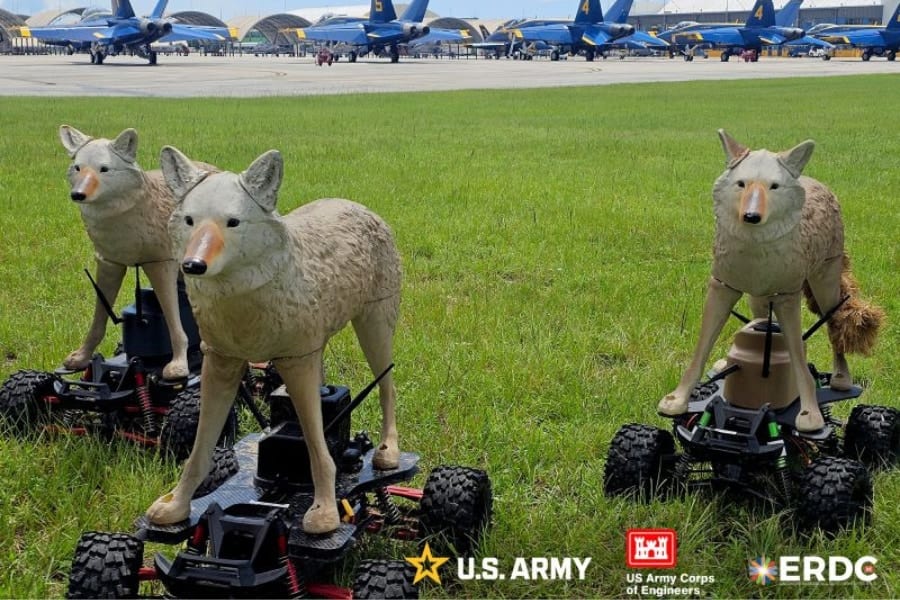 【なぜコヨーテ？】米軍の新機体「ロボット・コヨーテ」が空港を守る