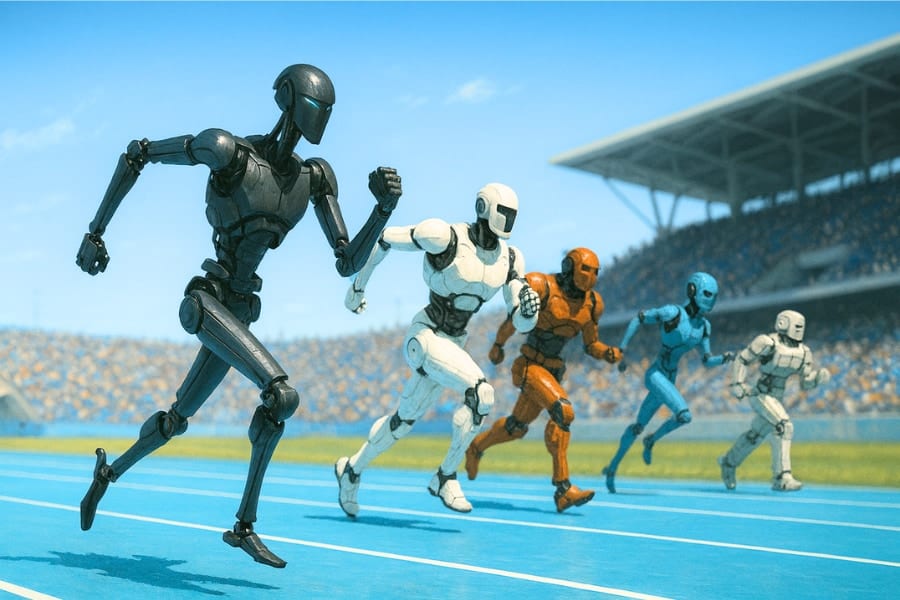 【人型ロボット版オリンピック開催】ユニツリーが金メダルを4つ獲得する