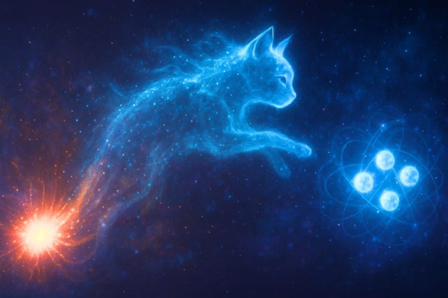 「猫状態の光」で電子集団をまるごと「猫」にできる