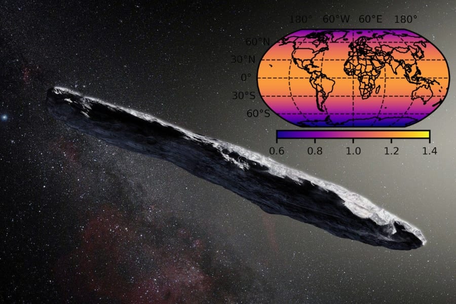 地球には星々を渡る恒星間天体の衝突が起きやすい地域が存在する