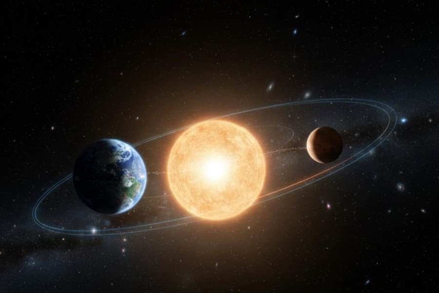 火星の存在が「地球の気候」に影響していたと判明