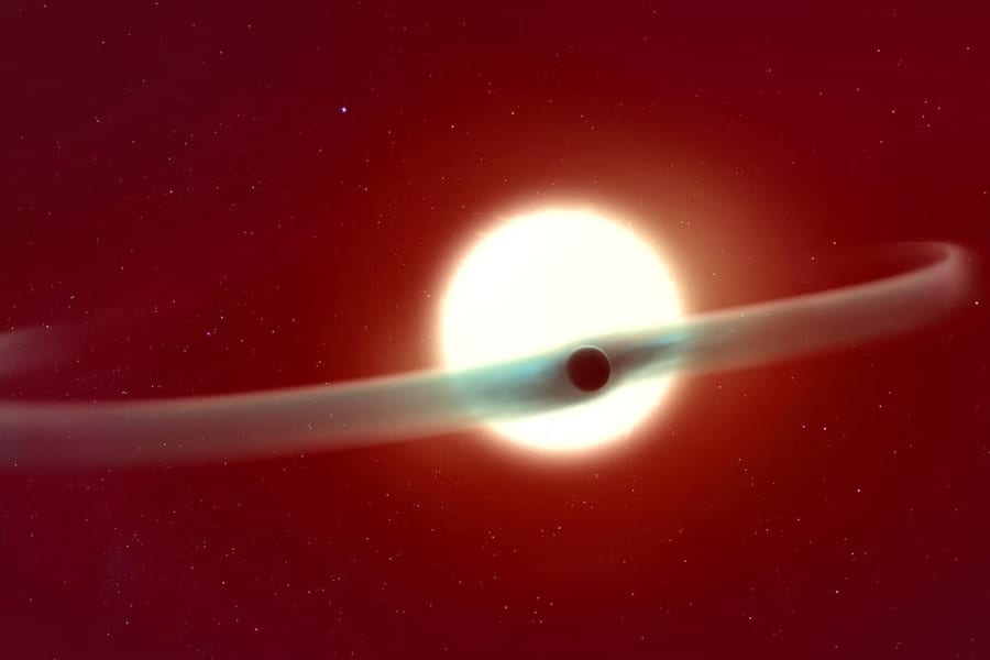 2本の巨大な尾をもつ「異例の惑星」を発見、その正体とは?