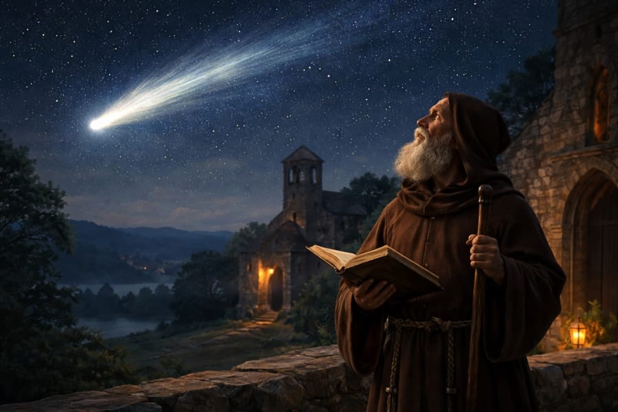 「ハレー彗星の周期性」を初めて見つけた人物、実はハレーじゃなかった？