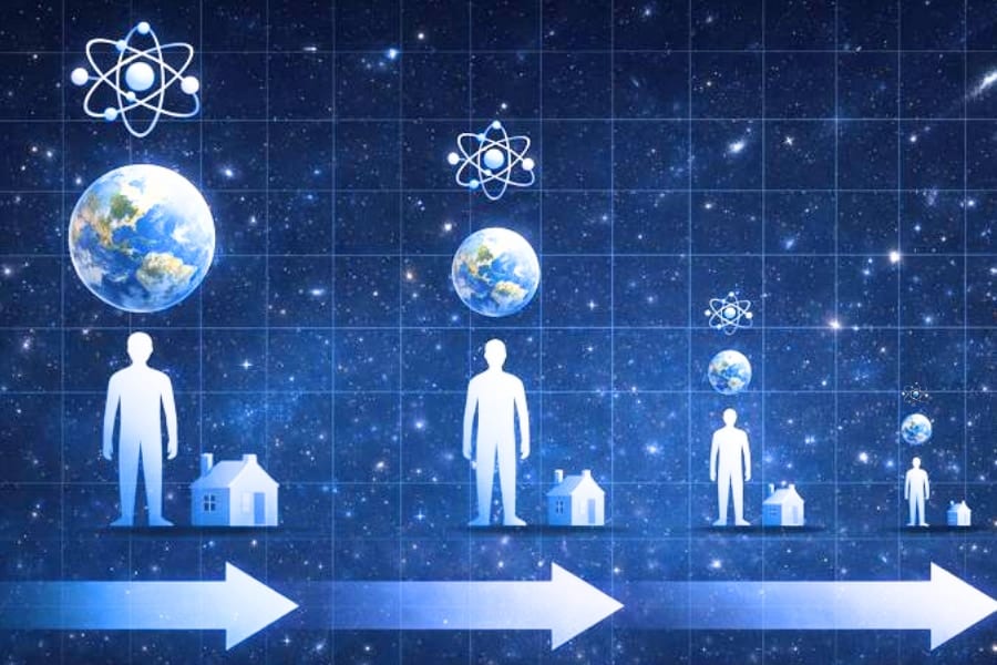 「宇宙が膨張してる」のではなく「物質世界が縮んでいる」とする新理論が発表――なんと観測データとも整合