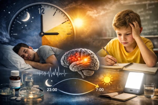 ADHDは概日リズム障害である:証拠と時間療法の影響