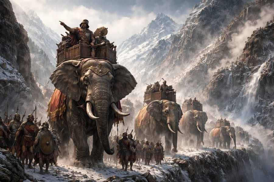 ハンニバルが用いた「戦闘ゾウ」の初の化石証拠を発見か