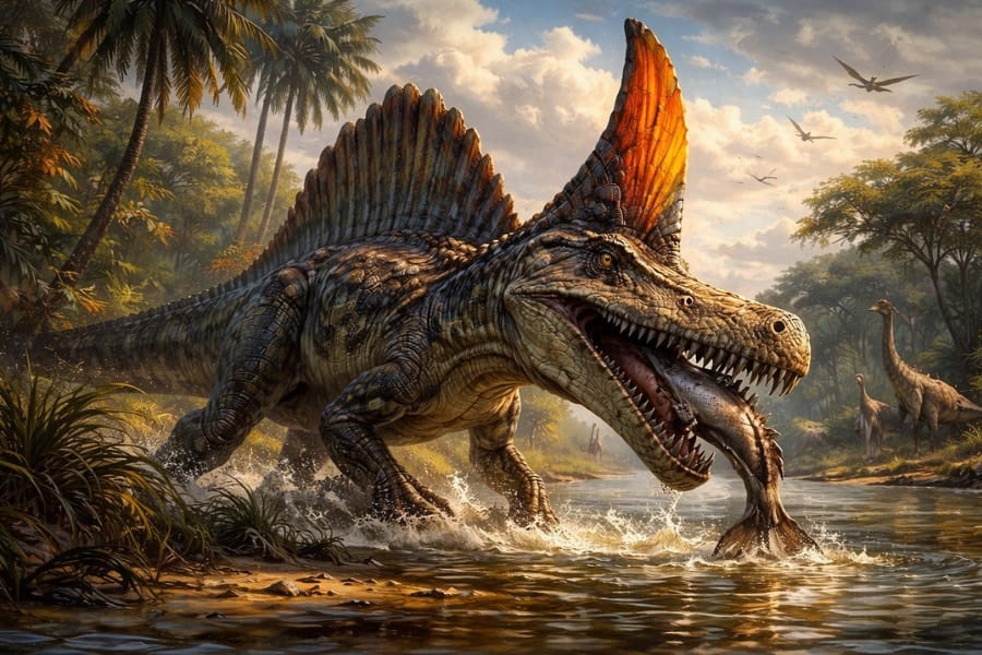 サハラ砂漠で「新種のスピノサウルス」の化石を発見