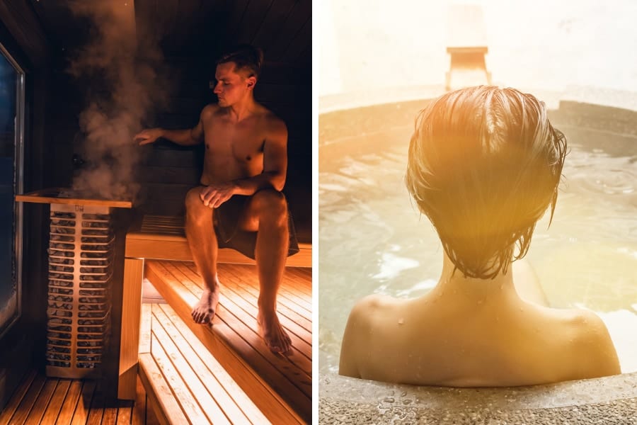 「サウナ」と「入浴」は人体に異なる影響を与える