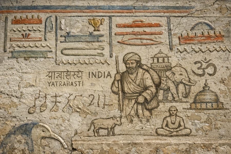 2000年前の「インドの旅人が残した落書き」をエジプトで発見