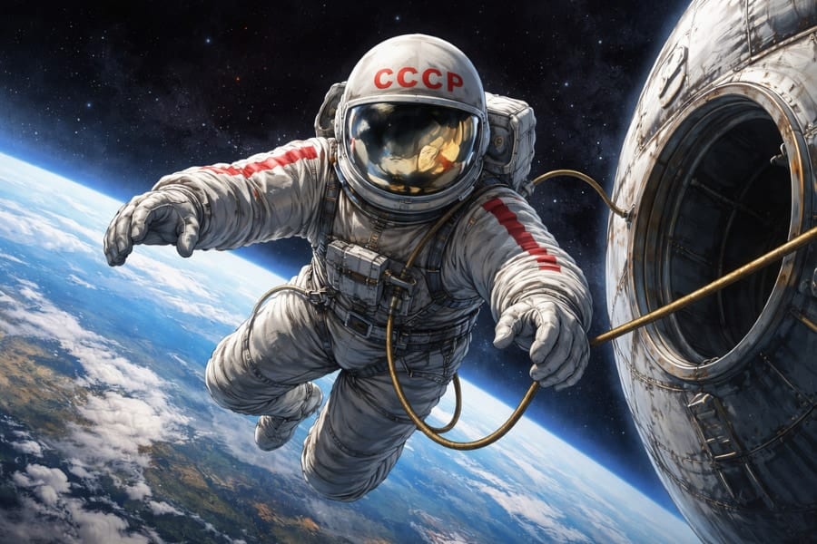 人類初の「宇宙遊泳」に成功した男、裏で起きていた「絶体絶命の危機」とは？