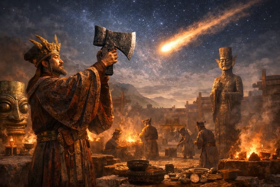 地球外の金属で武器を作っていた「古代文明」を発見