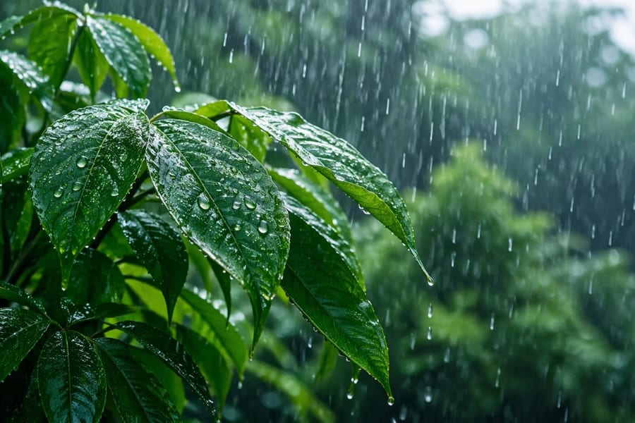 植物は「雨の音を理解している」と判明ーー雨の音を聴かせると驚きの変化が