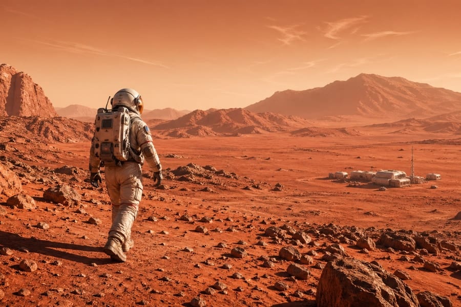 火星の重力は人体にどんな影響を与えるのか