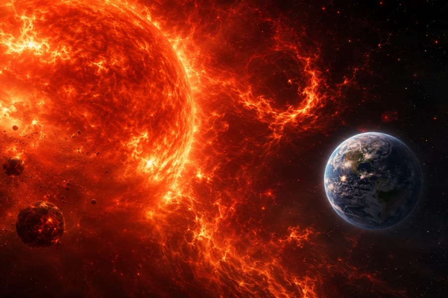 「太陽の死で地球が呑み込まれるとは限らない」新研究で判明
