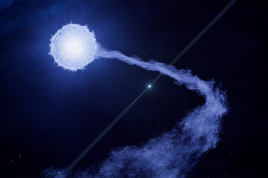 ゾンビ星が繰り返し光る原因は宇宙の「おなら」だったと判明