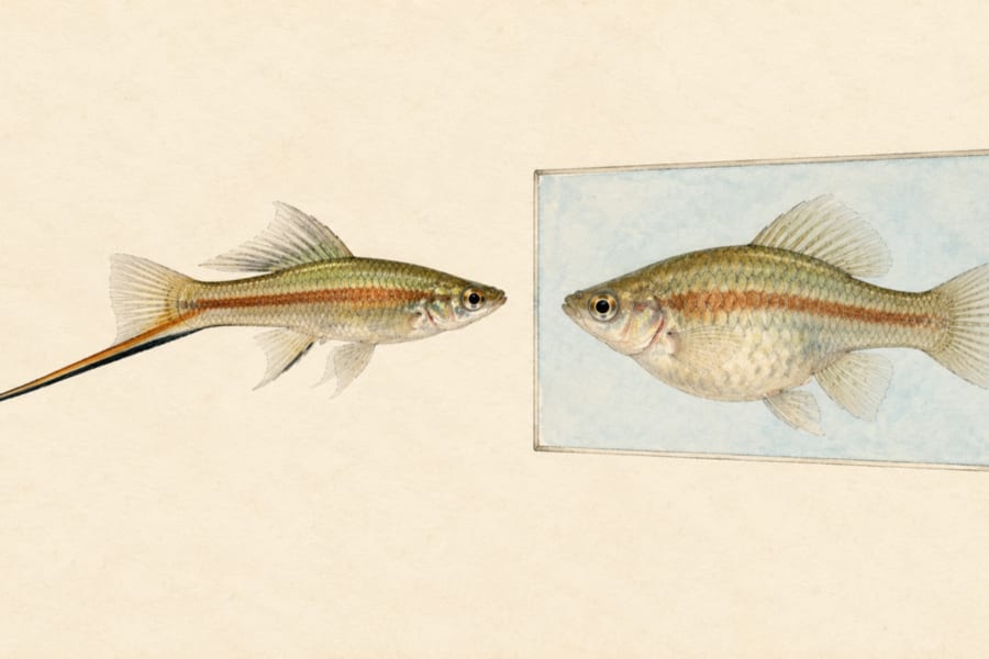 魚のオスの好みは単純、メスの好みは複雑だと判明