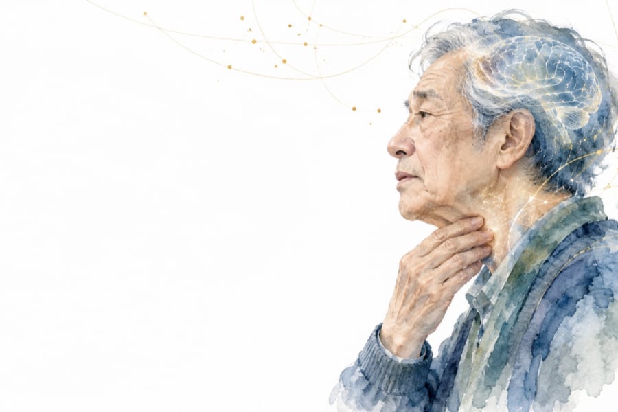 「声」から「認知の低下」を早めに知る手がかり